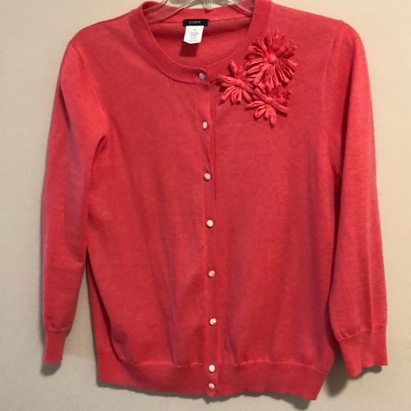 J. Crew Sweaters - J.Crew Sweater Cardigan Cashmere blend SZ M EUC